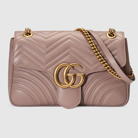 GUCCI GG MARMONT MEDIUM MATELASSÉ SHOULDER BAG