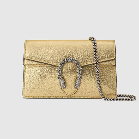 Gucci Dionysus Super mini bag gold