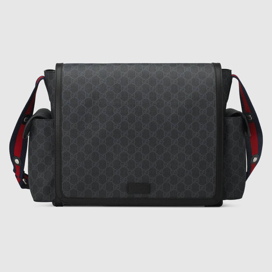 GUCCI GG SUPREME DIAPER BAG