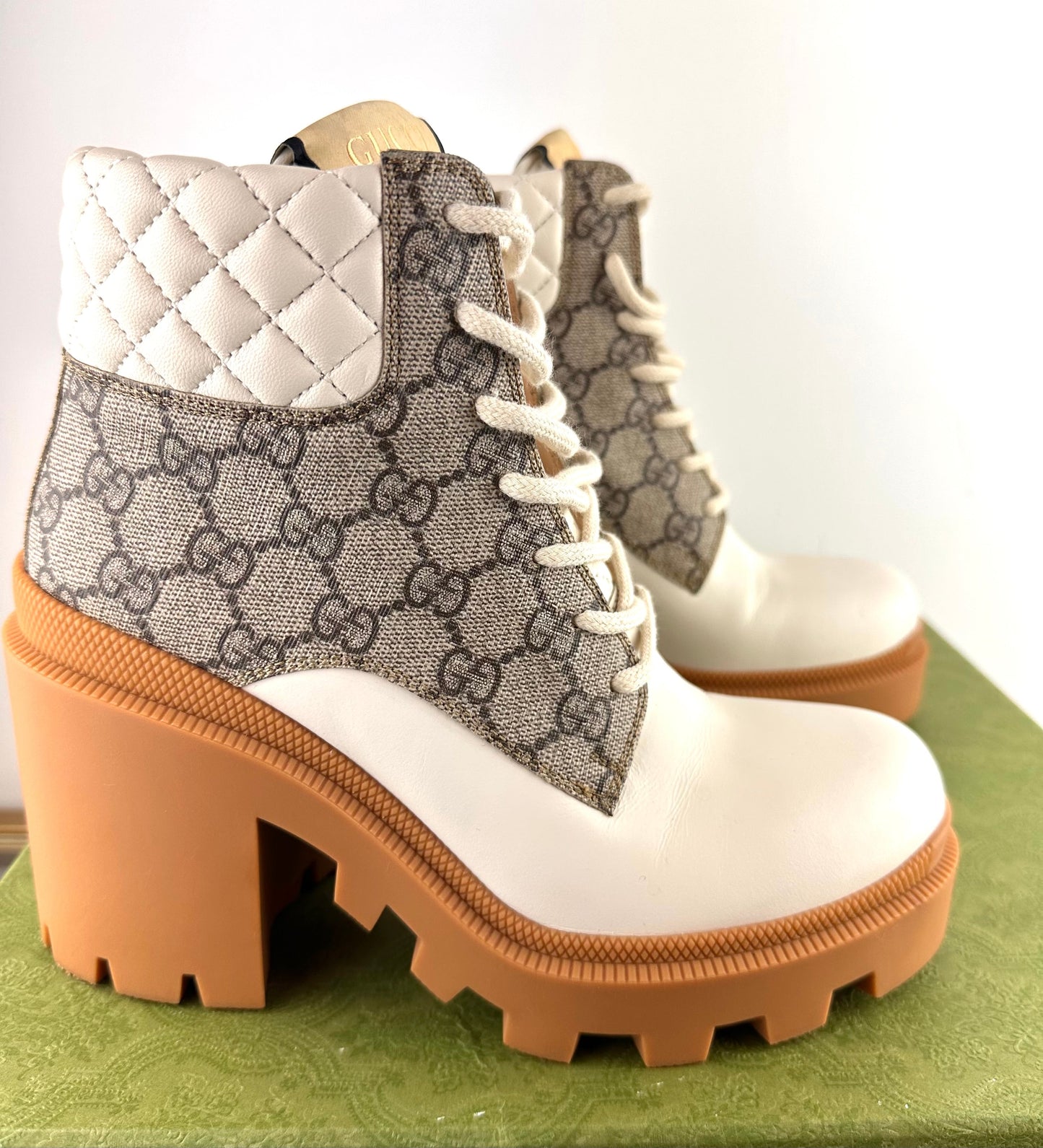 Gucci Women's GG Ankle Boot size 37.5
