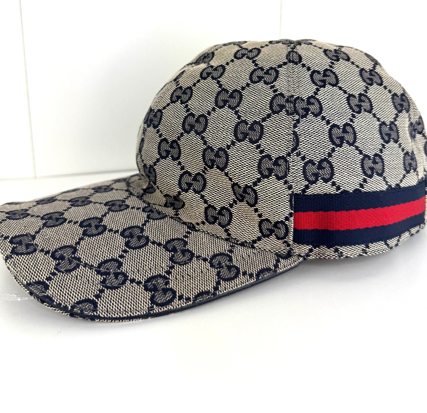 Gucci Original GG canvas baseball hat with Web
