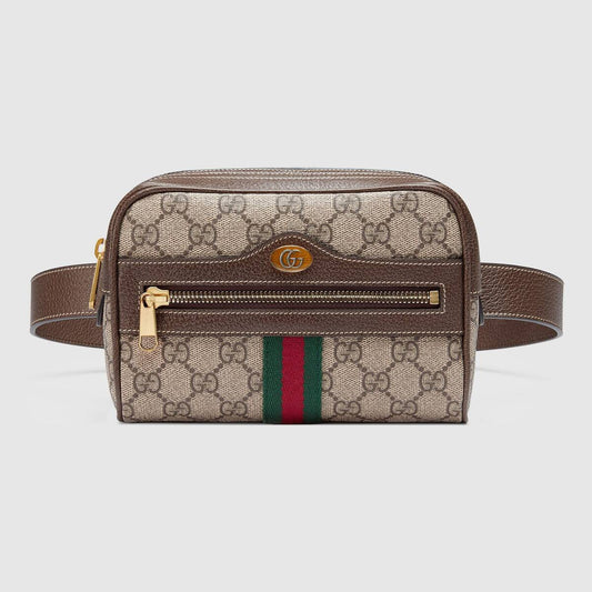 GUCCI OPHIDIA GG SUPREME SMALL BELT BAG