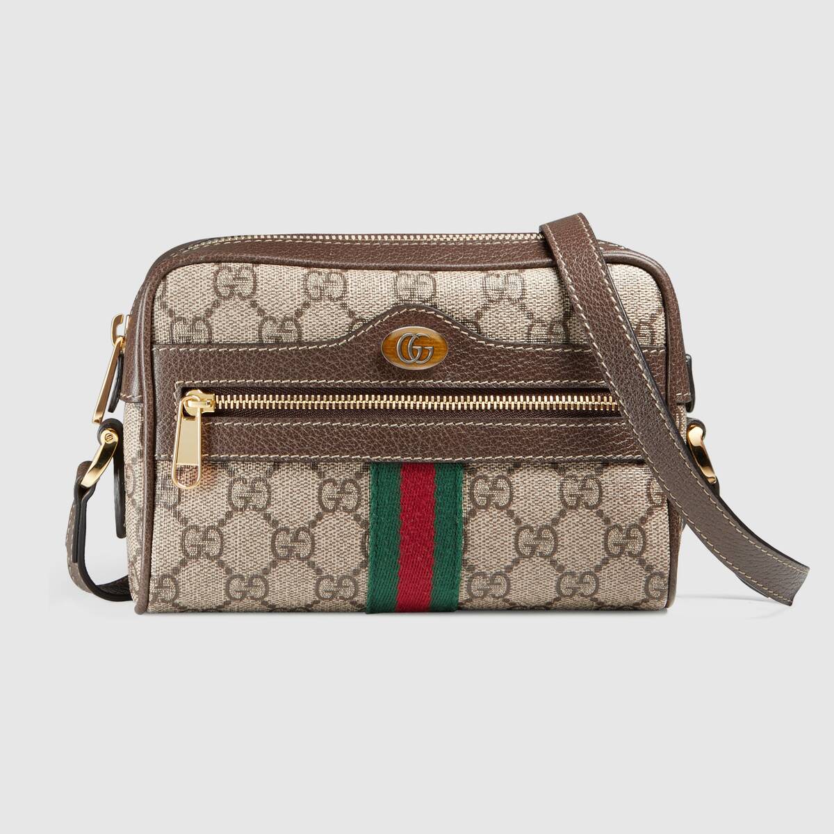 GUCCI OPHIDIA GG SUPREME MINI BAG