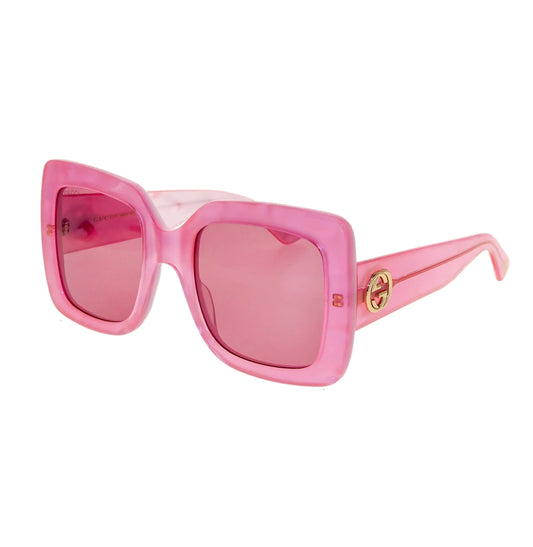 Gucci Square Pink Sunglasses