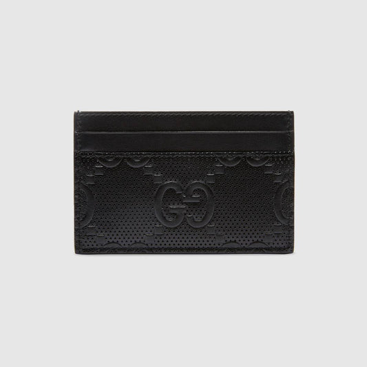 GUCCI GG EMBOSSED CARD CASE