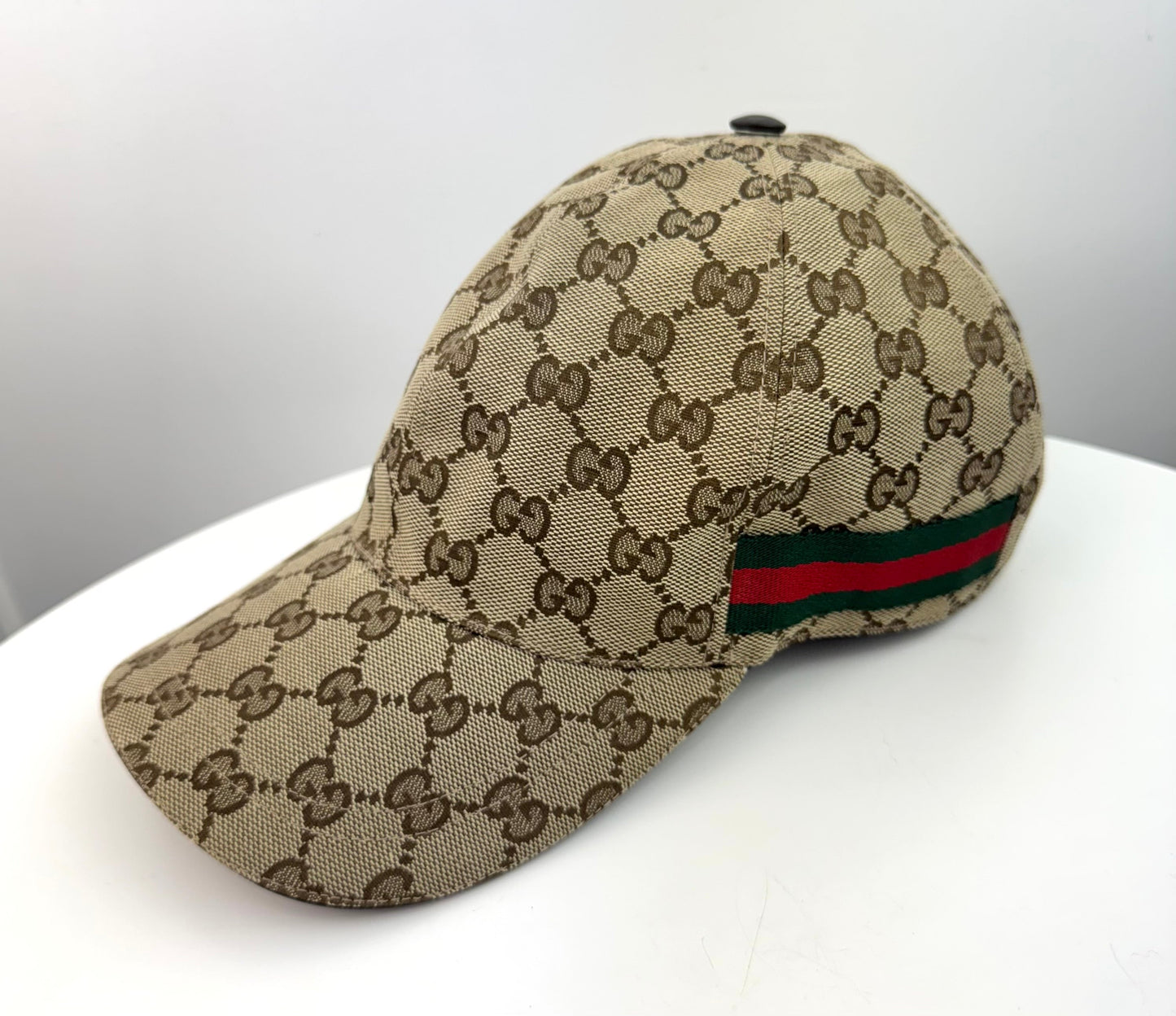 Gucci Original GG canvas baseball hat with Web