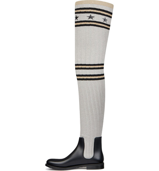 GIVENCHY STORM OVER THE KNEE RAIN BOOT