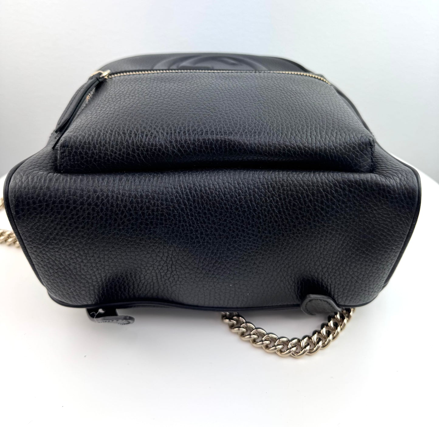 Gucci Soho Chain Backpack Black