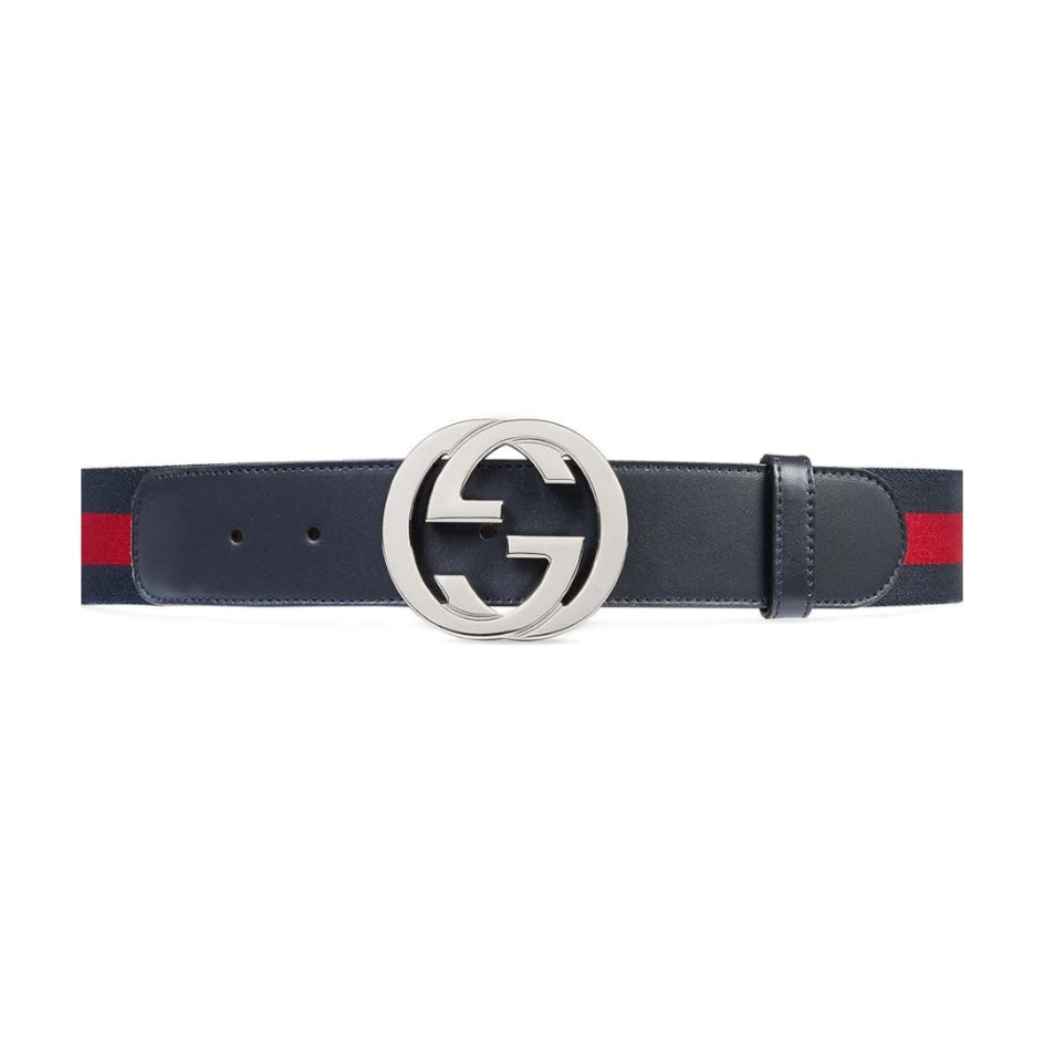Gucci Web Belt With G Buckle