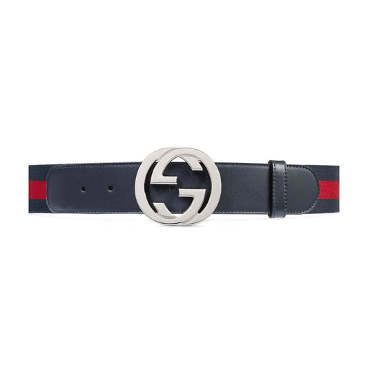 Gucci Web Belt With G Buckle