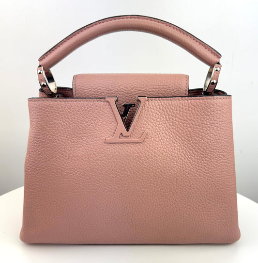 Louis Vuitton Capucines Bag Leather BB