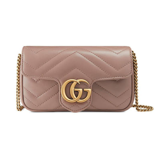 Gucci GG Marmont Super Mini Nude