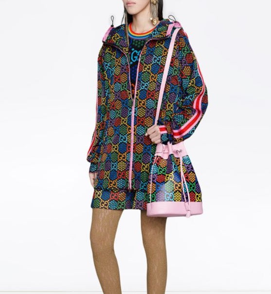GUCCI PSYCHEDELIC BUCKET BAG PINK