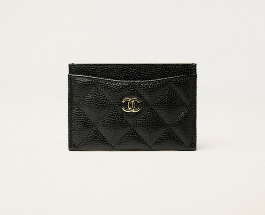 Chanel Classic Card Holder in Black
