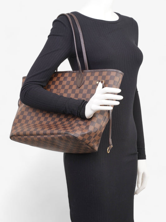Louis Vuitton Neverfull Damier Ebene Coated Canvas MM