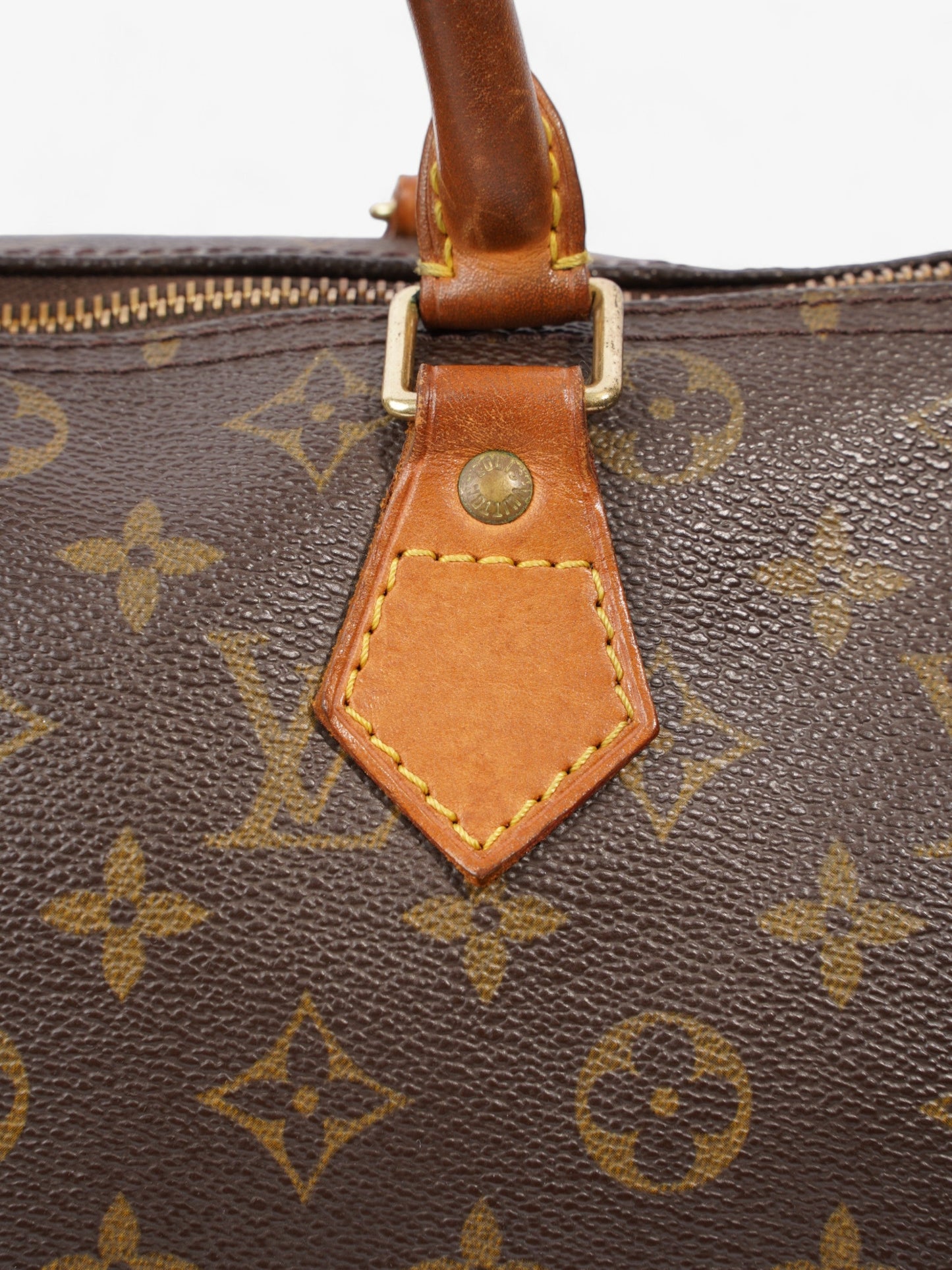 Louis Vuitton Speedy Brown / Monogram Coated Canvas 30