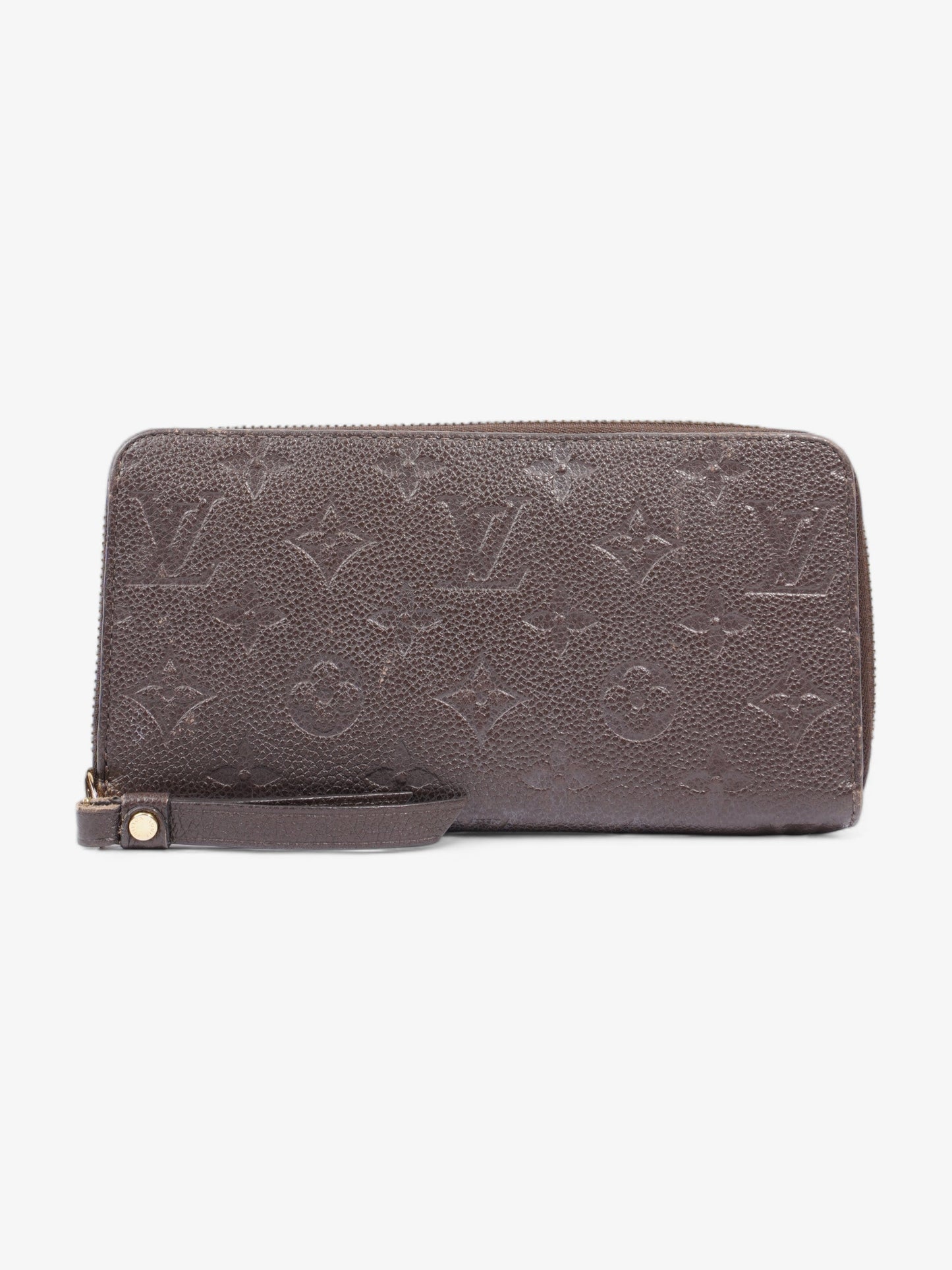 Louis Vuitton Zippy Wallet Brown Empreinte Leather