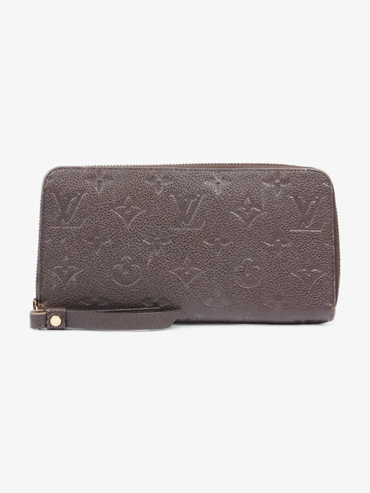 Louis Vuitton Zippy Wallet Brown Empreinte Leather