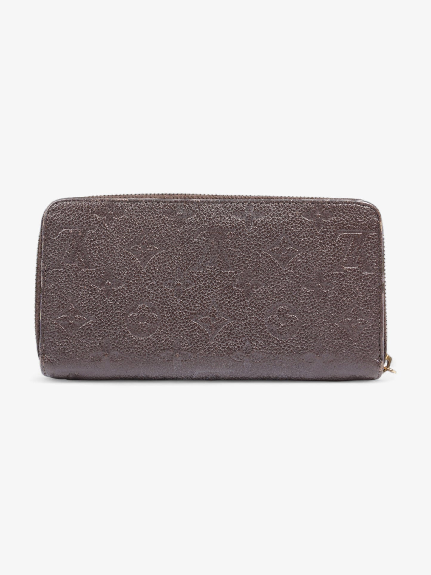Louis Vuitton Zippy Wallet Brown Empreinte Leather
