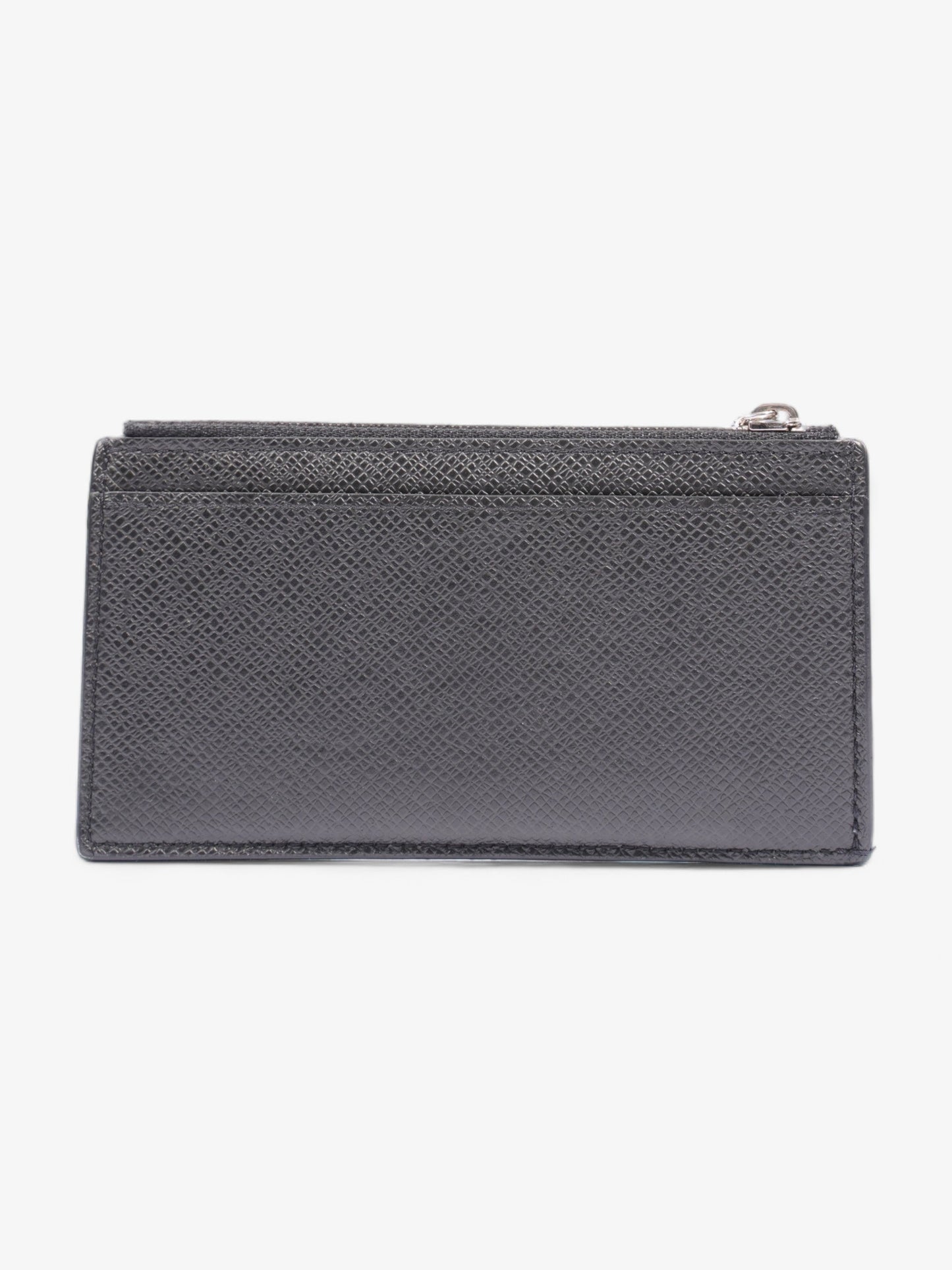 Louis Vuitton Card Holder Black Leather