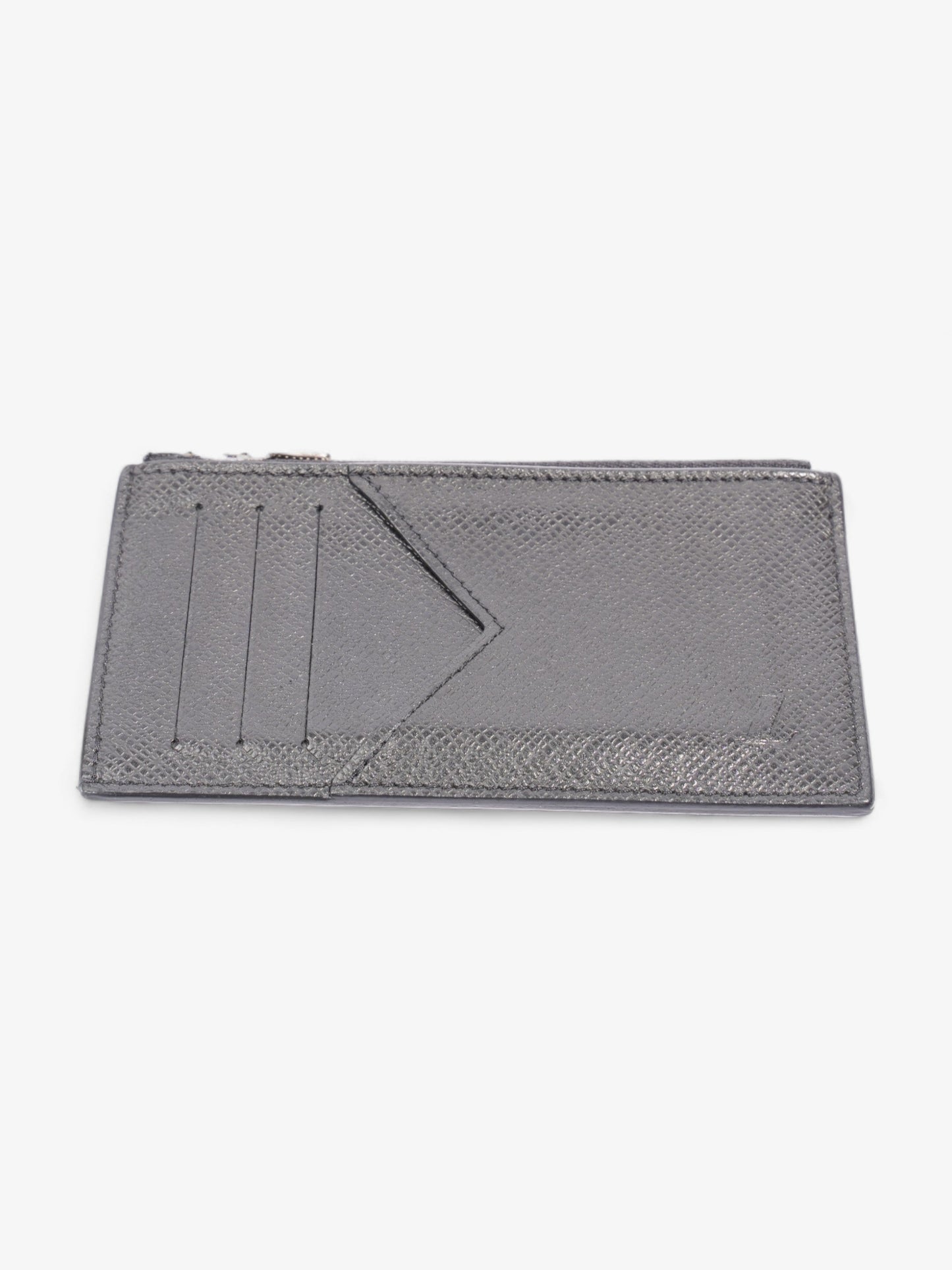 Louis Vuitton Card Holder Black Leather