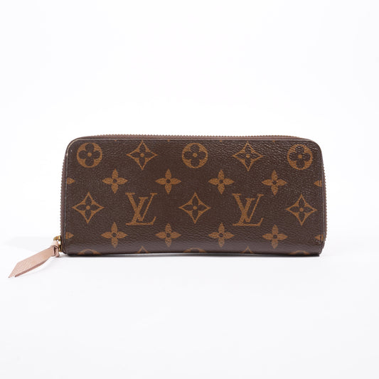Louis Vuitton Clemence Wallet Monogram Coated Canvas