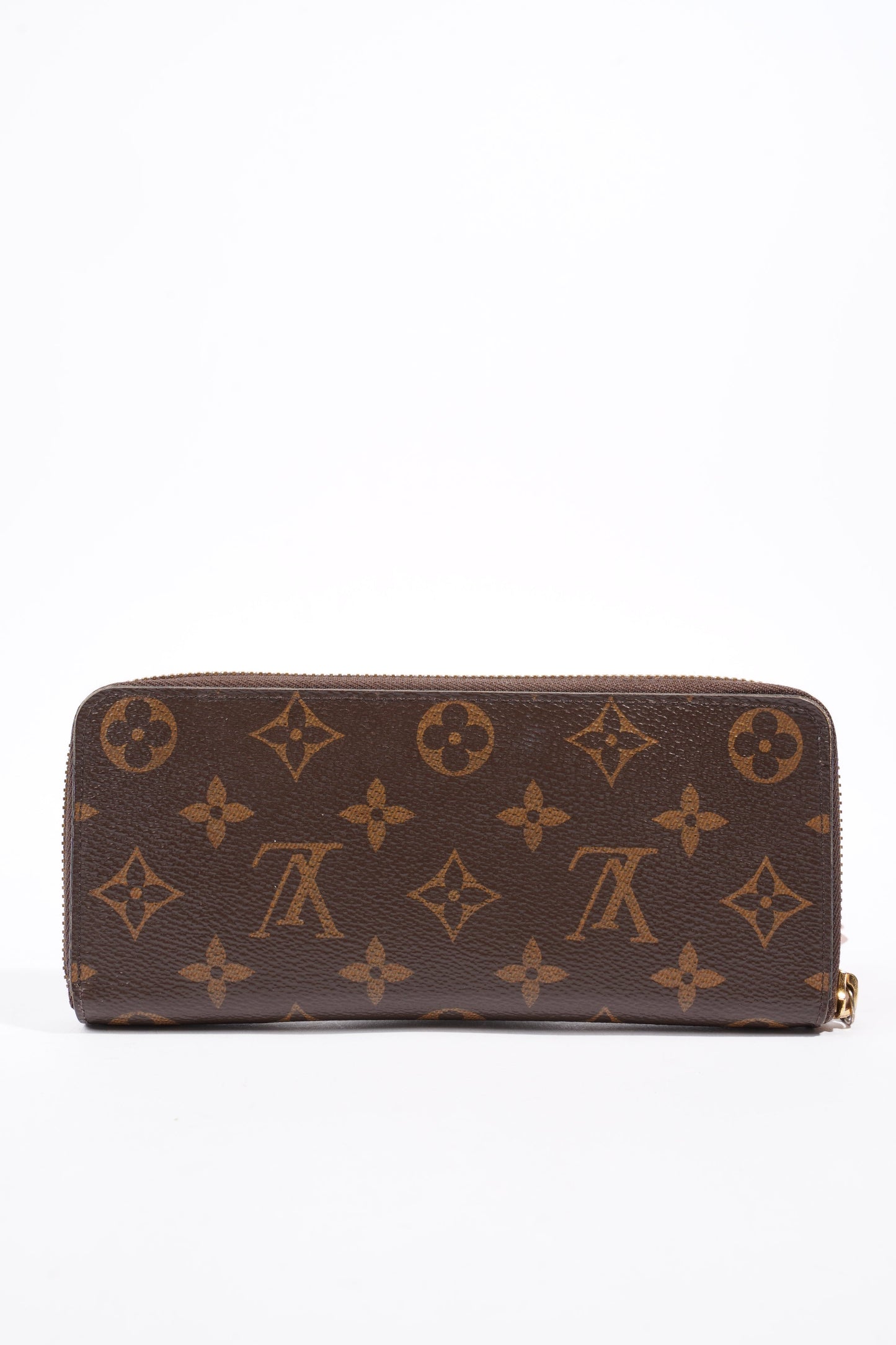 Louis Vuitton Clemence Wallet Monogram Coated Canvas