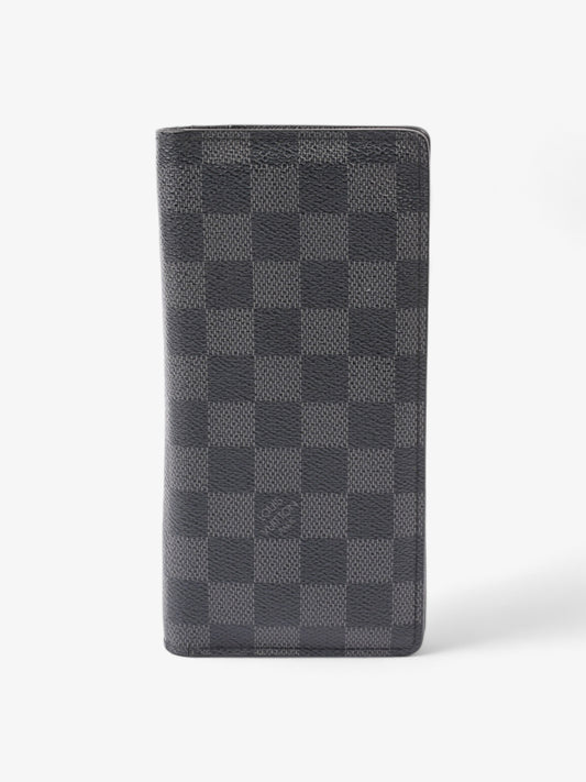 Louis Vuitton Brazza Wallet Damier Graphite Canvas