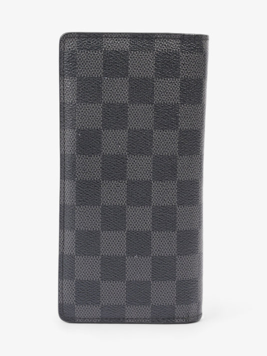 Louis Vuitton Brazza Wallet Damier Graphite Canvas