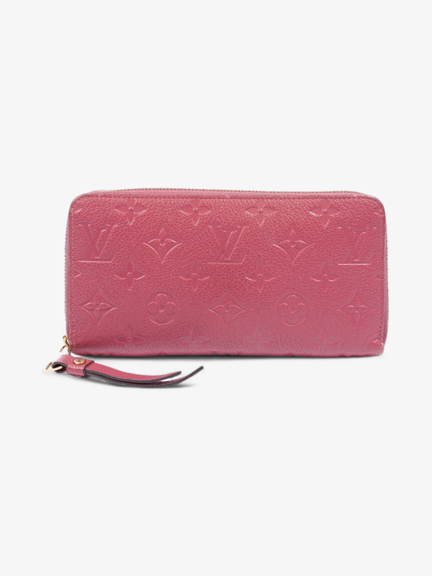 Louis Vuitton Zippy Wallet Monogram Pink Empreinte Leather