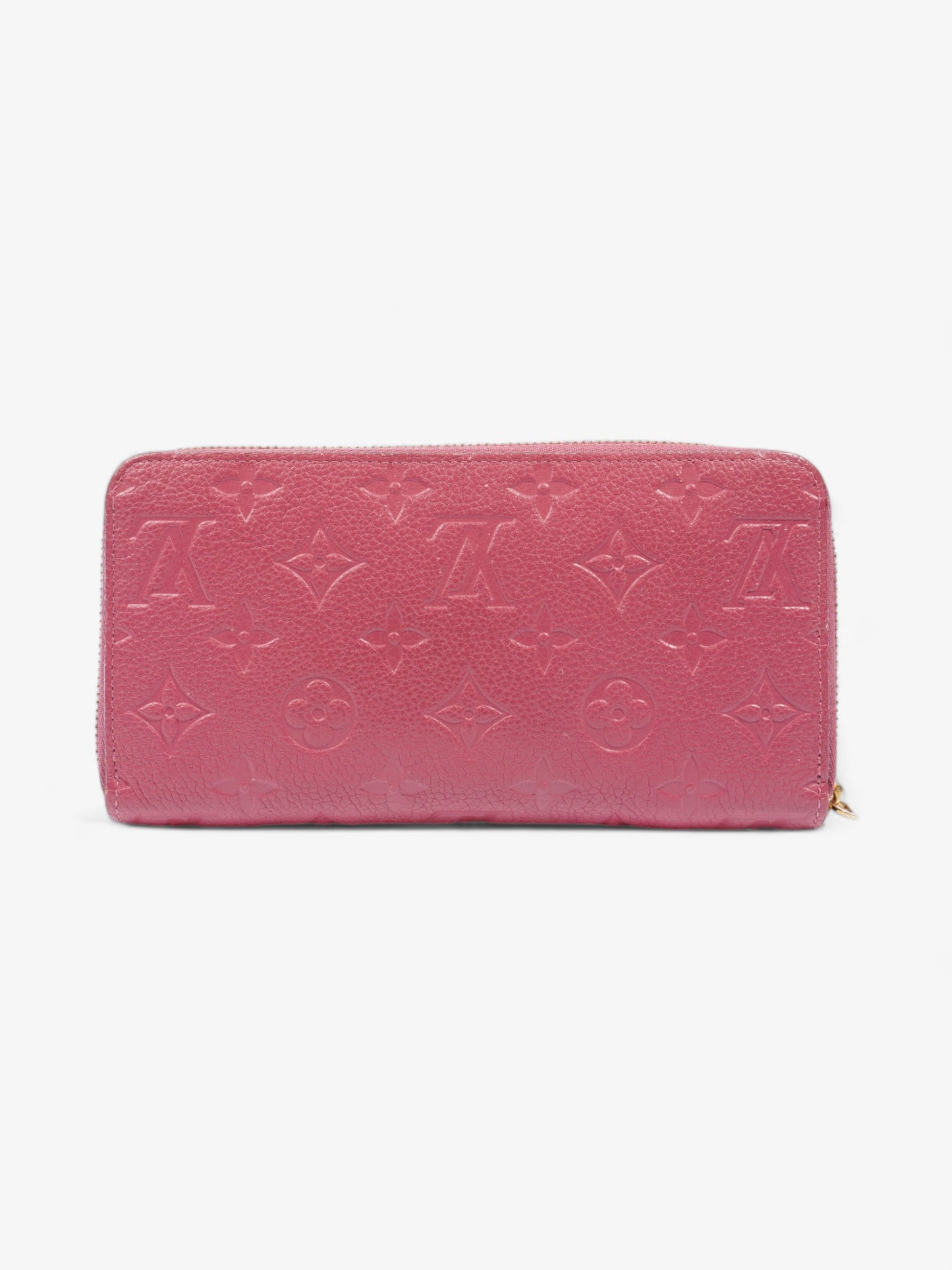Louis Vuitton Zippy Wallet Monogram Pink Empreinte Leather