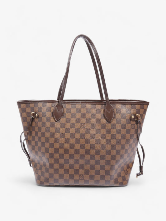 Louis Vuitton Neverfull MM Damier Ebene Coated Canvas