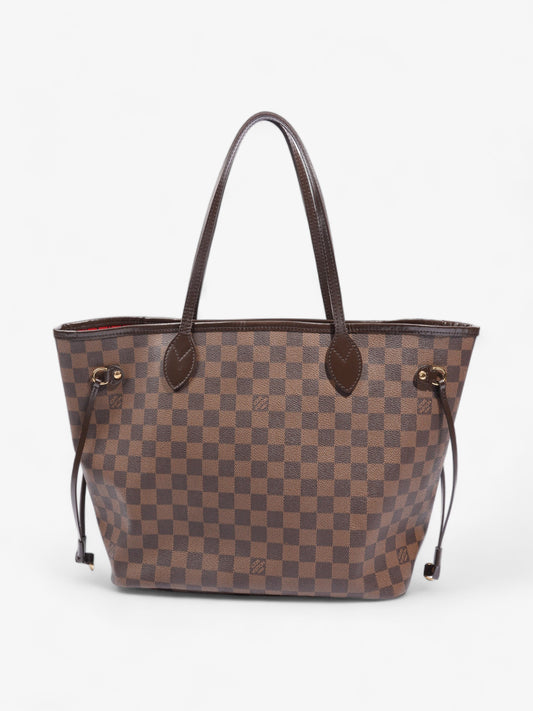 Louis Vuitton Neverfull MM Damier Ebene Coated Canvas