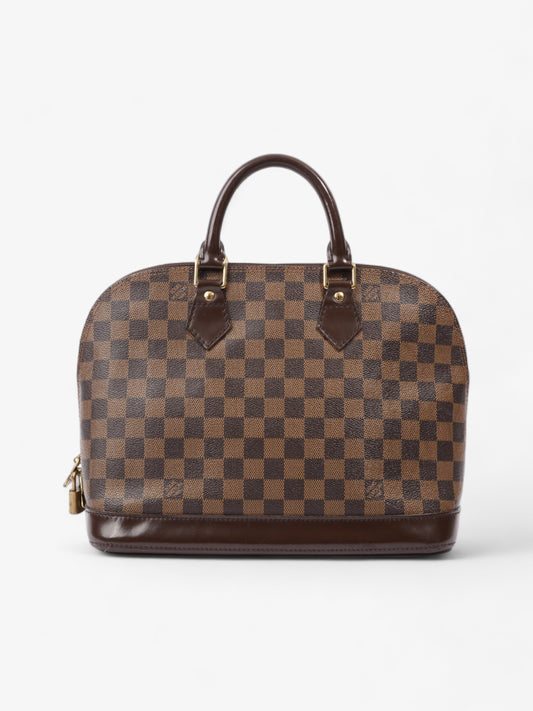 Louis Vuitton Alma Damier Ebene Coated Canvas PM
