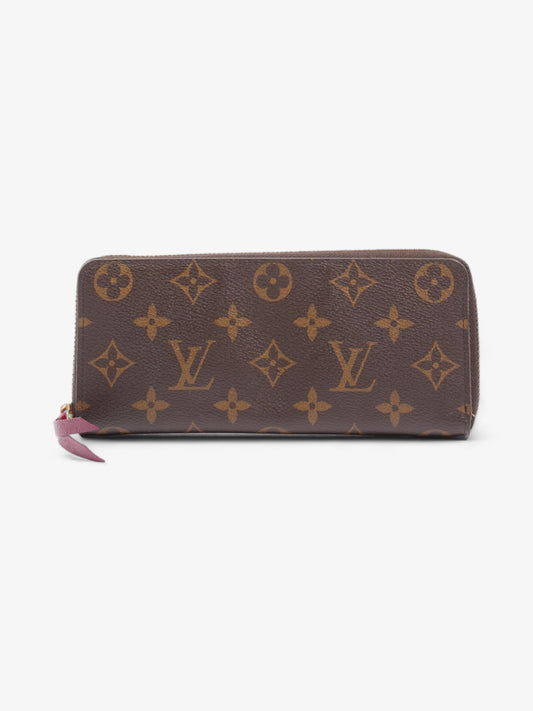 Louis Vuitton Clemence Wallet Monogram Coated Canvas