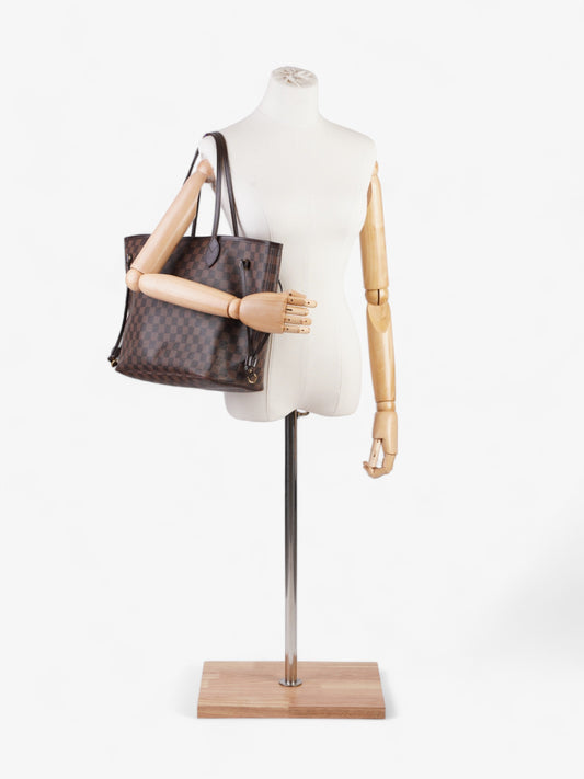Louis Vuitton Neverfull Damier Ebene Coated Canvas MM