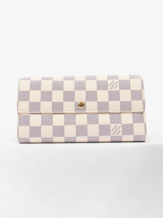 Louis Vuitton Sarah Wallet Damier Azur Coated Canvas
