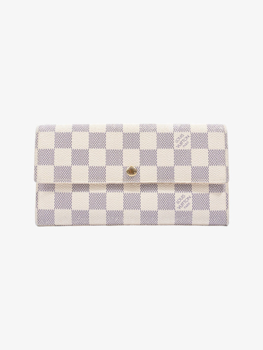 Louis Vuitton Sarah Wallet Damier Azur Canvas