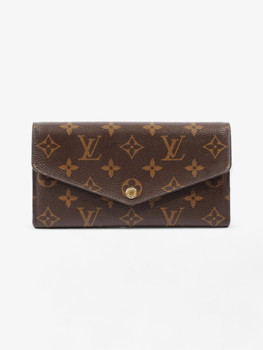 Louis Vuitton Sarah Wallet Monogram Coated Canvas