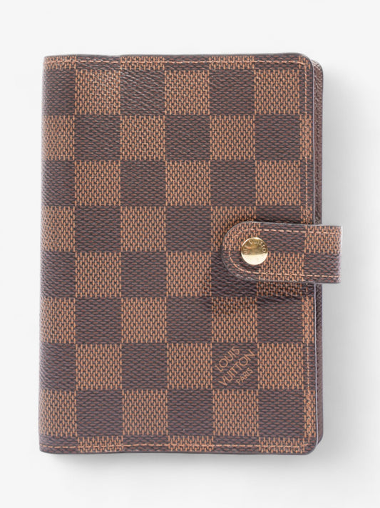Louis Vuitton Small Ring Agenda Damier Ebene Coated Canvas