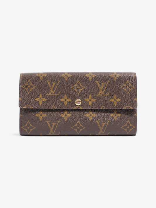 Louis Vuitton Monogram Portefeuille Sarah M61734 SP1110 Wallet Monogram Coated Canvas