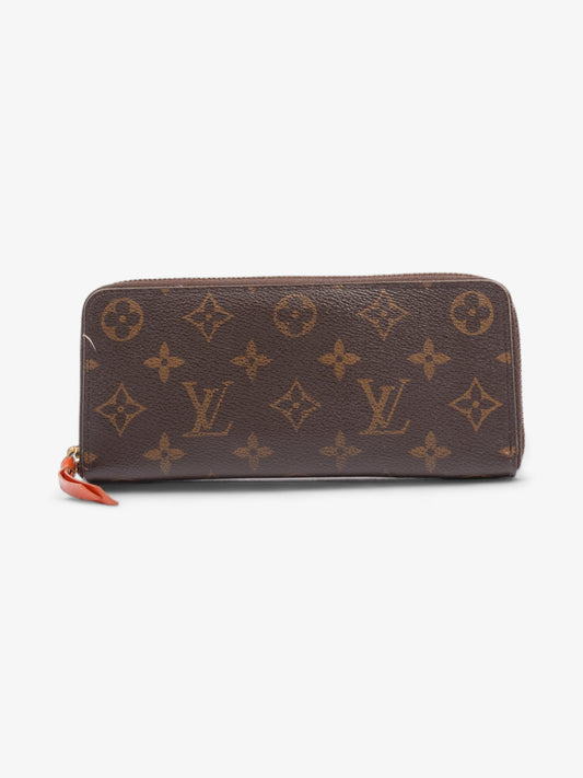 Louis Vuitton Clemence Wallet Monogram Coated Canvas