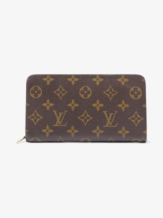 Louis Vuitton Porte Monnaie Zip Monogram Coated Canvas