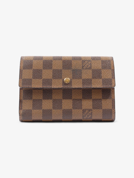 Louis Vuitton Porte Tresor Etui Papier Damier Ebene Coated Canvas