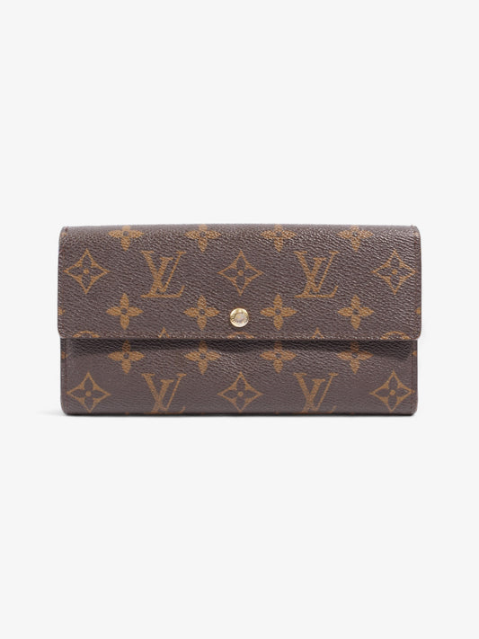 Louis Vuitton Sarah Wallet Monogram Coated Canvas