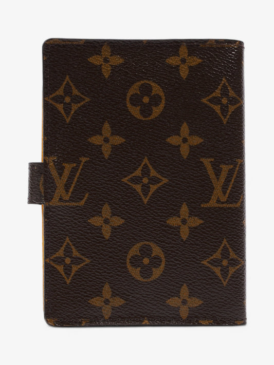 Louis Vuitton Animation Groom Agenda Monogram / Yellow / White Coated Canvas