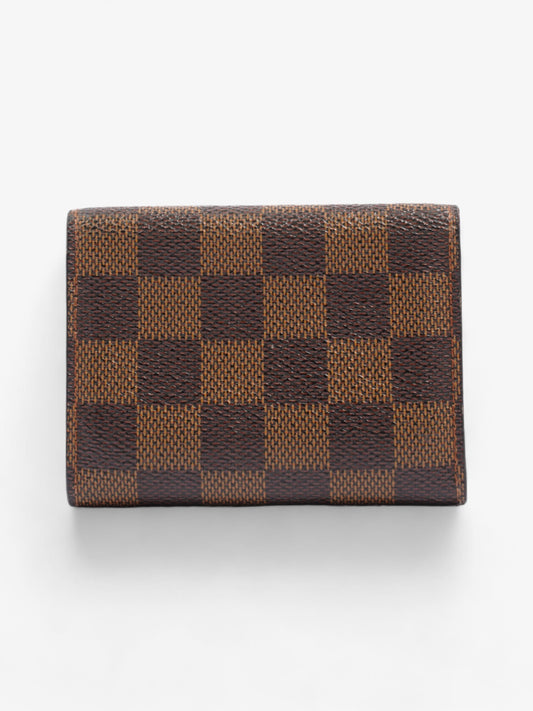 Louis Vuitton Carte De Visite Damier Ebene Coated Canvas