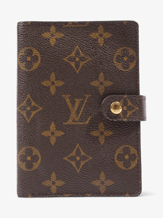 Louis Vuitton Agenda Monogram Coated Canvas Small