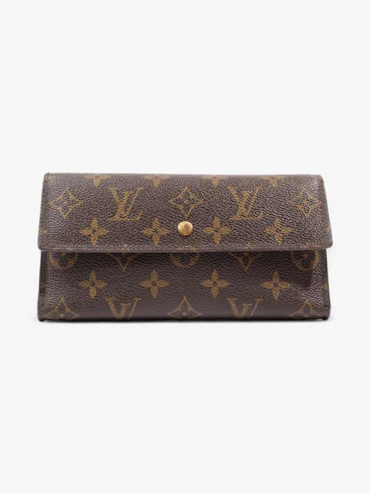 Louis Vuitton Portefeuille International Wallet Monogram Coated Canvas