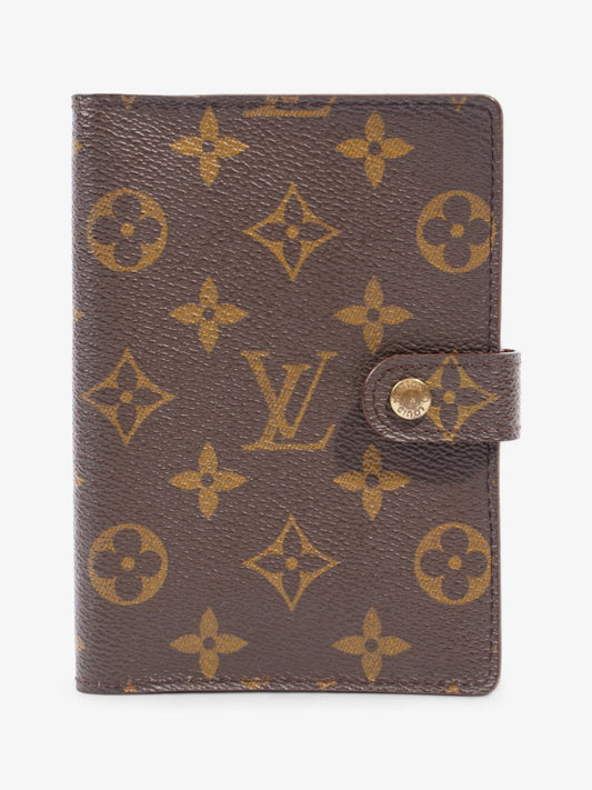 Louis Vuitton Agenda Monogram Coated Canvas Small
